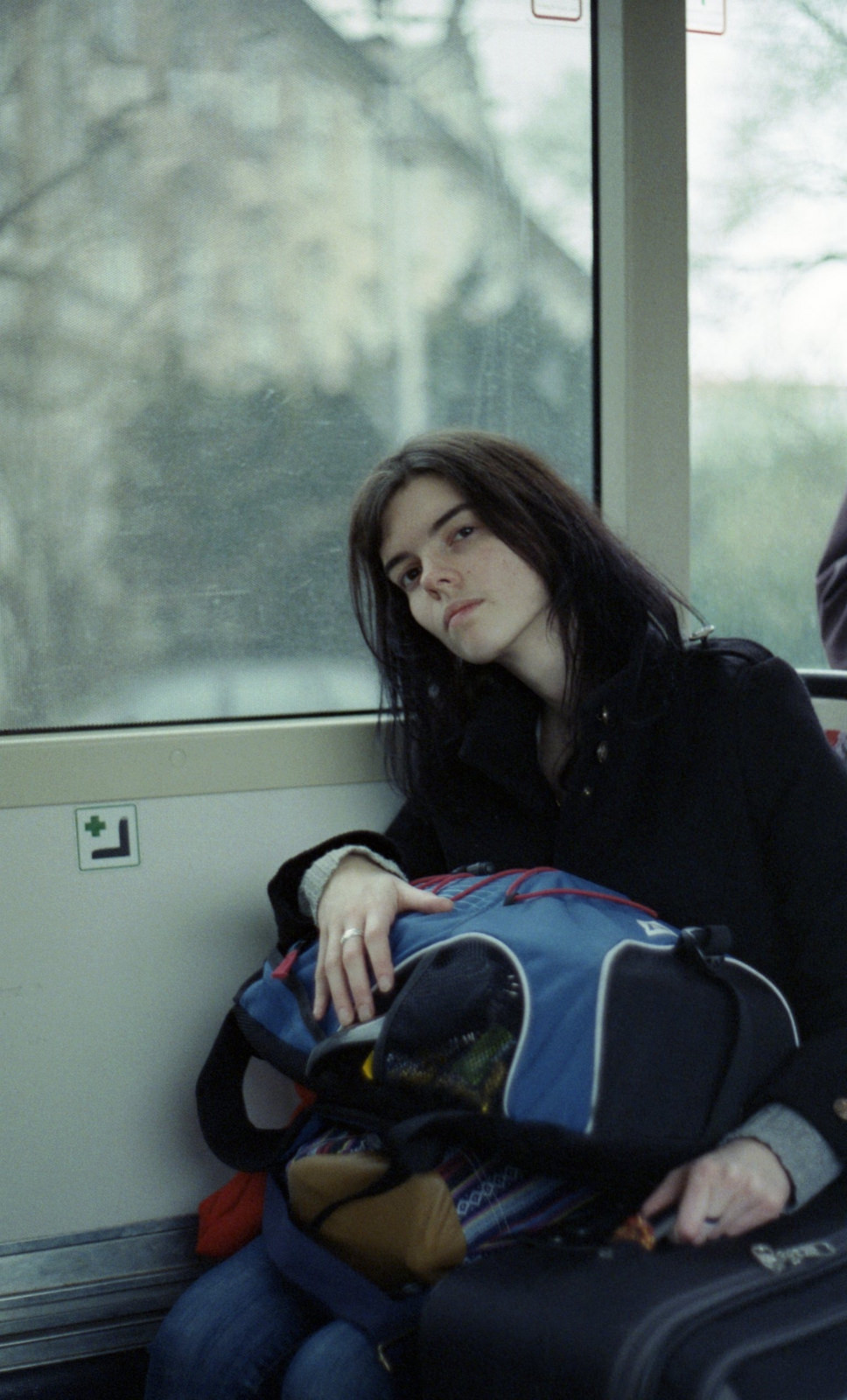 Praktica BC1 - Young Woman in the Tram